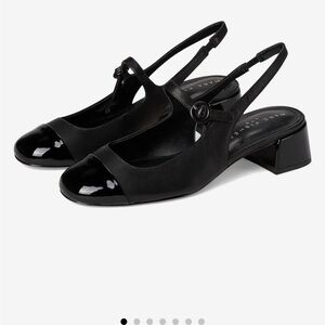 Marc Fisher Martie Leather Slingback Heels